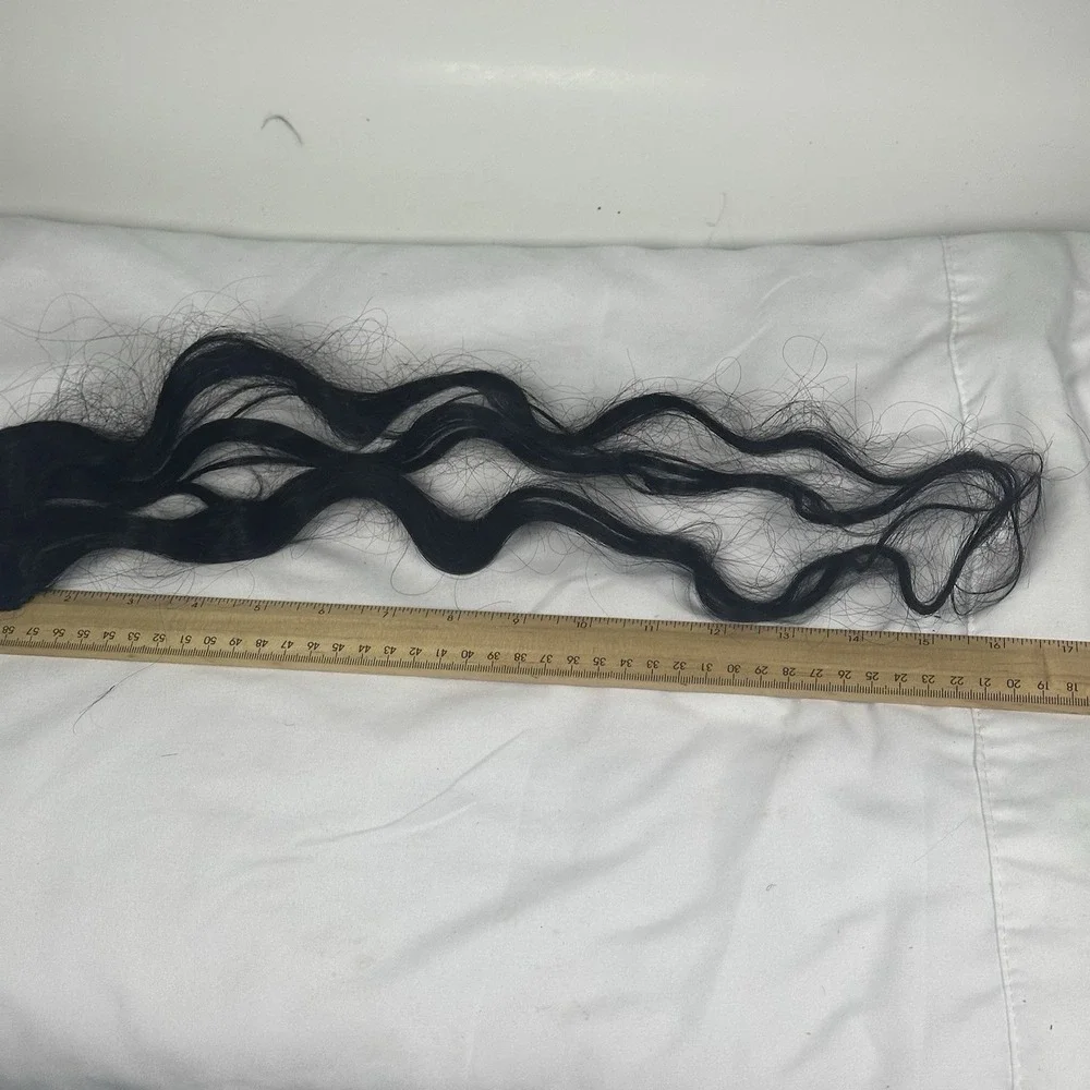 Ashine 100% Brazilian Human Hair‎ Extensions-Black 18, 20, And 22 Inch Hair